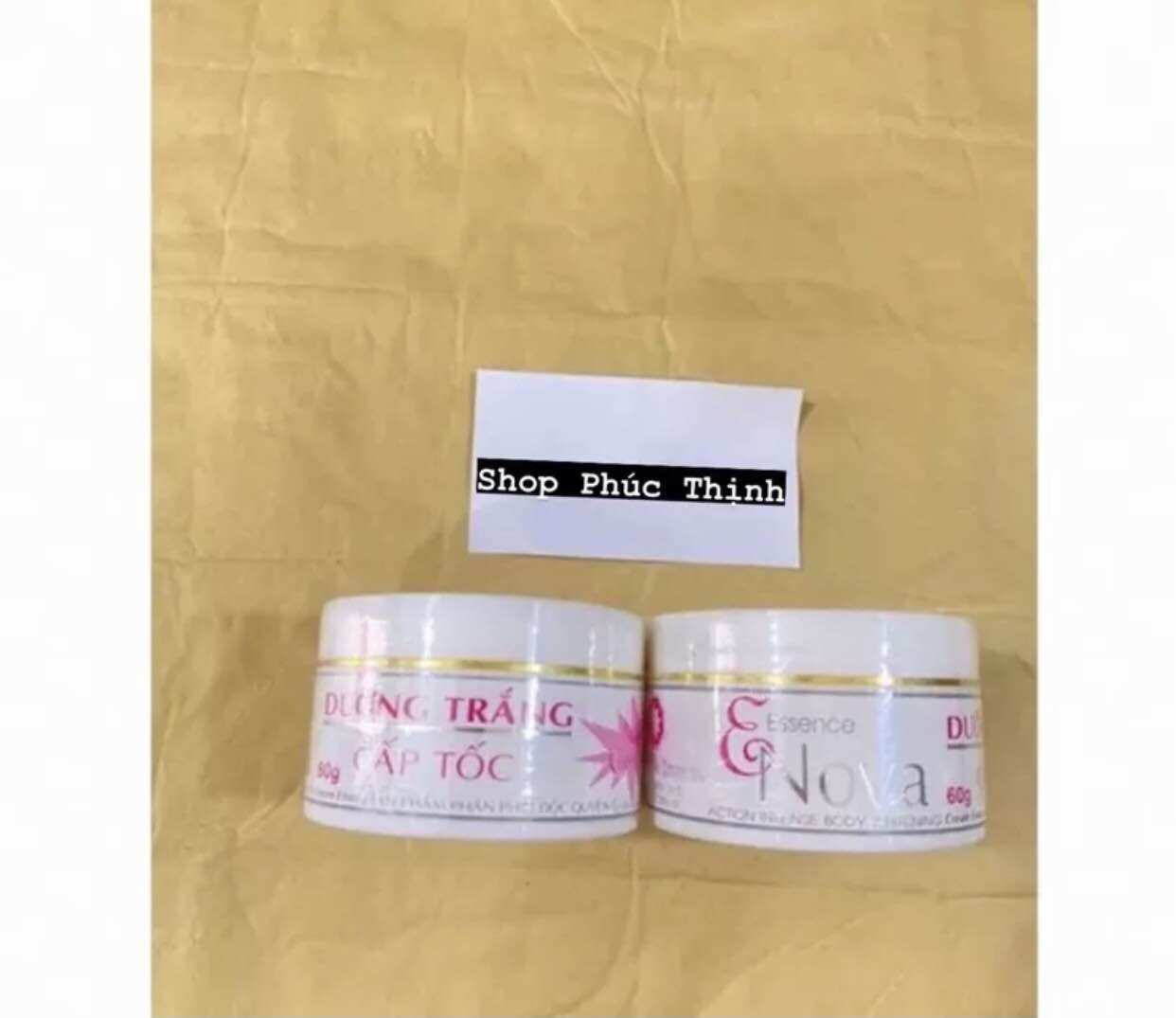 Kem ENOVA dưỡng trắng da cấp tốc hủ 60gram