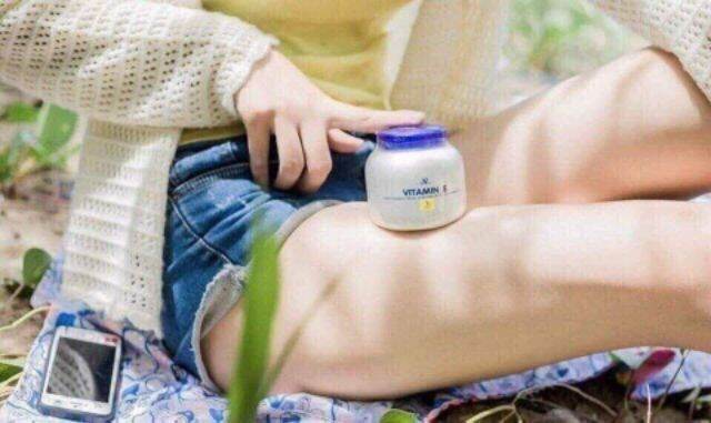 Hộp kem dưỡng vitamin E 200g chuẩn thái lan
