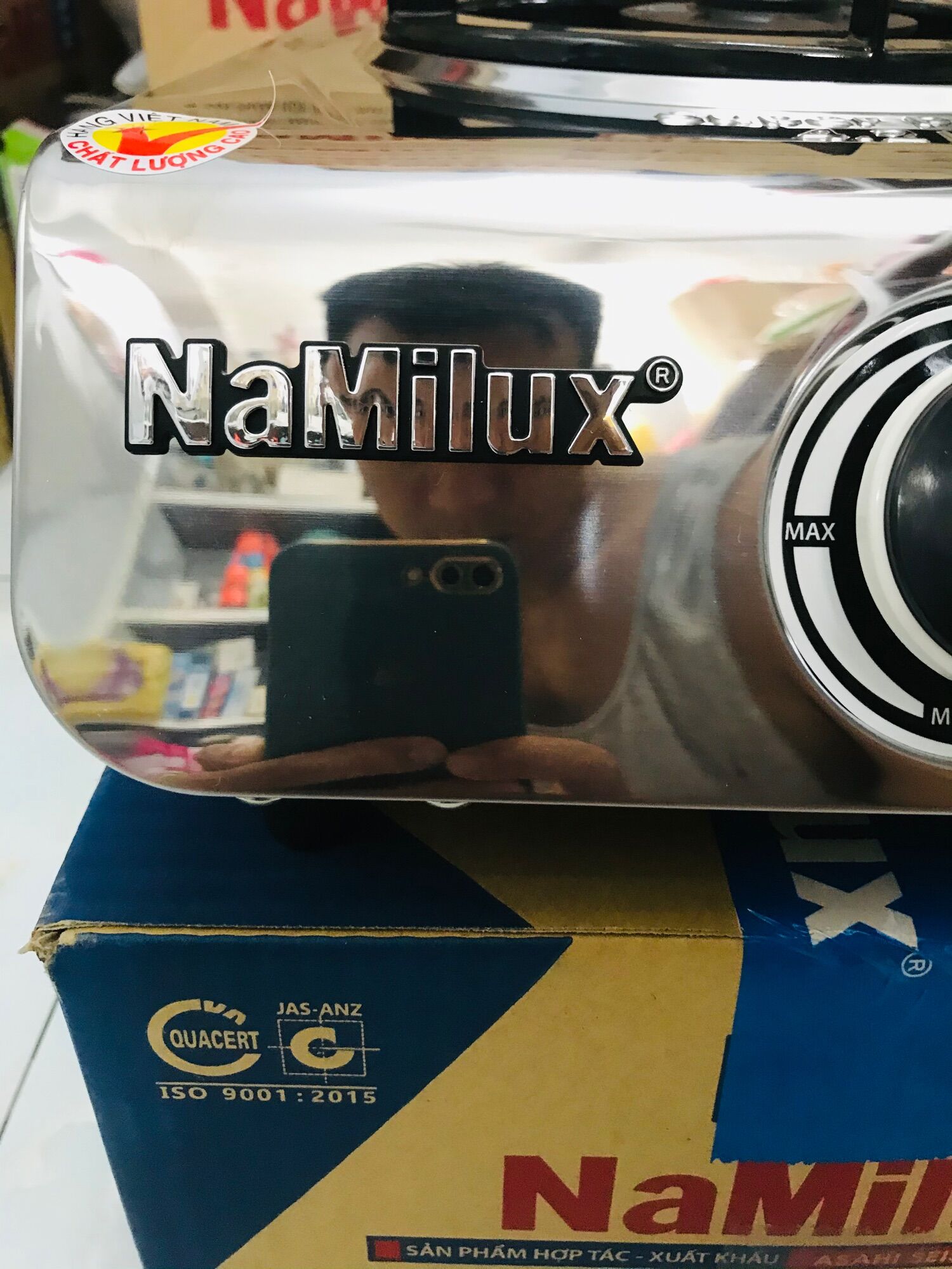 BẾP GAS ĐƠN  CAO CẤP NAMILUX 3163 APS