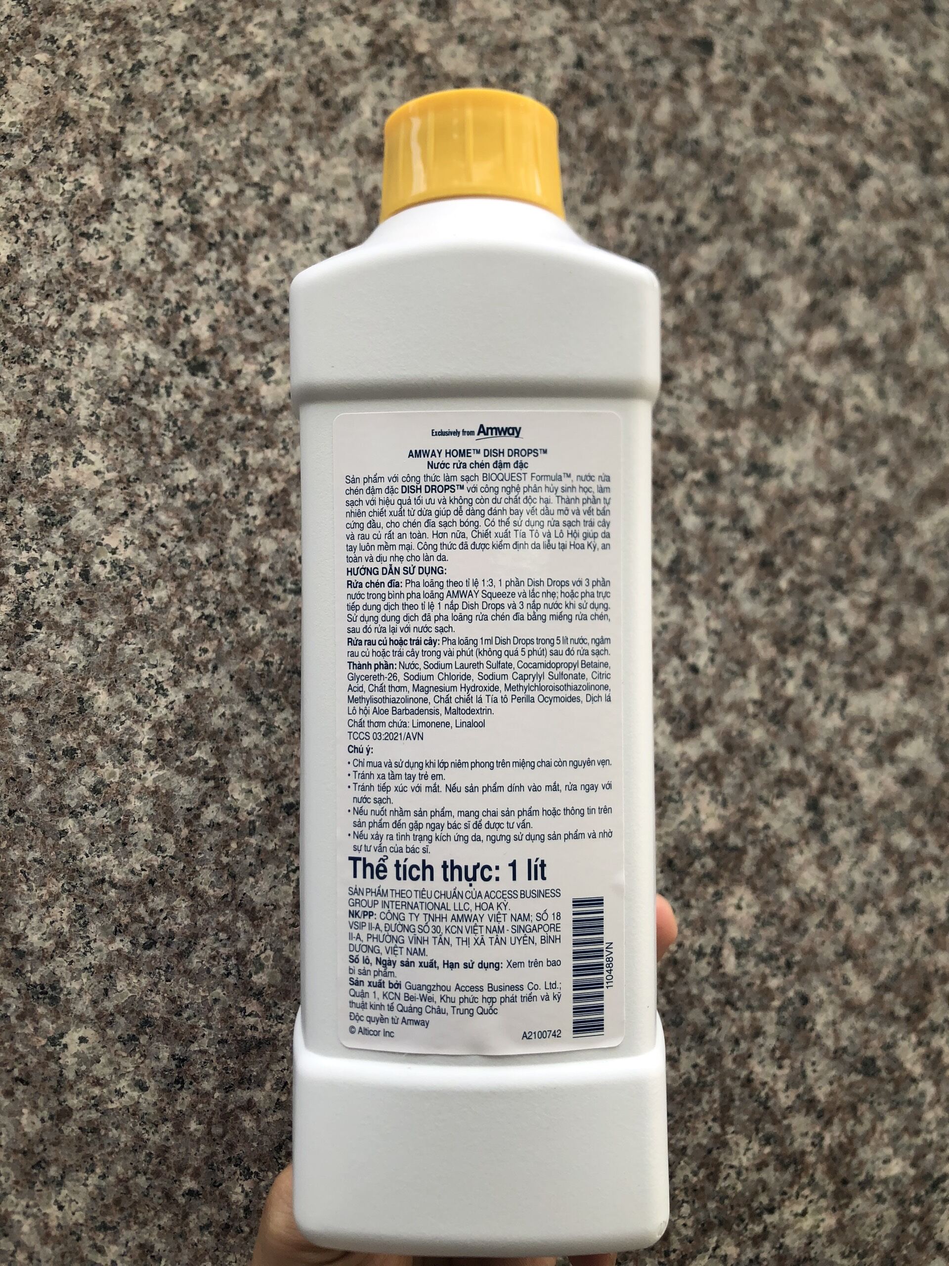 Dish-Drops Concentrated Dishwashing Liquid (1000ml)