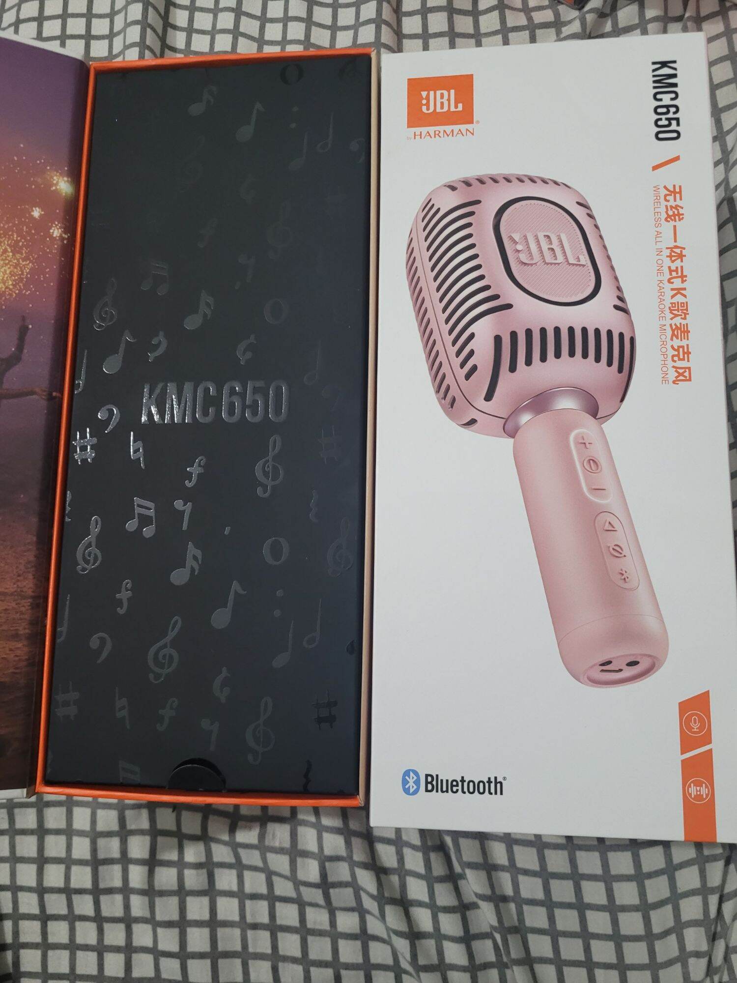 Mic hát karaoke Bluetooth JBL KMC650
