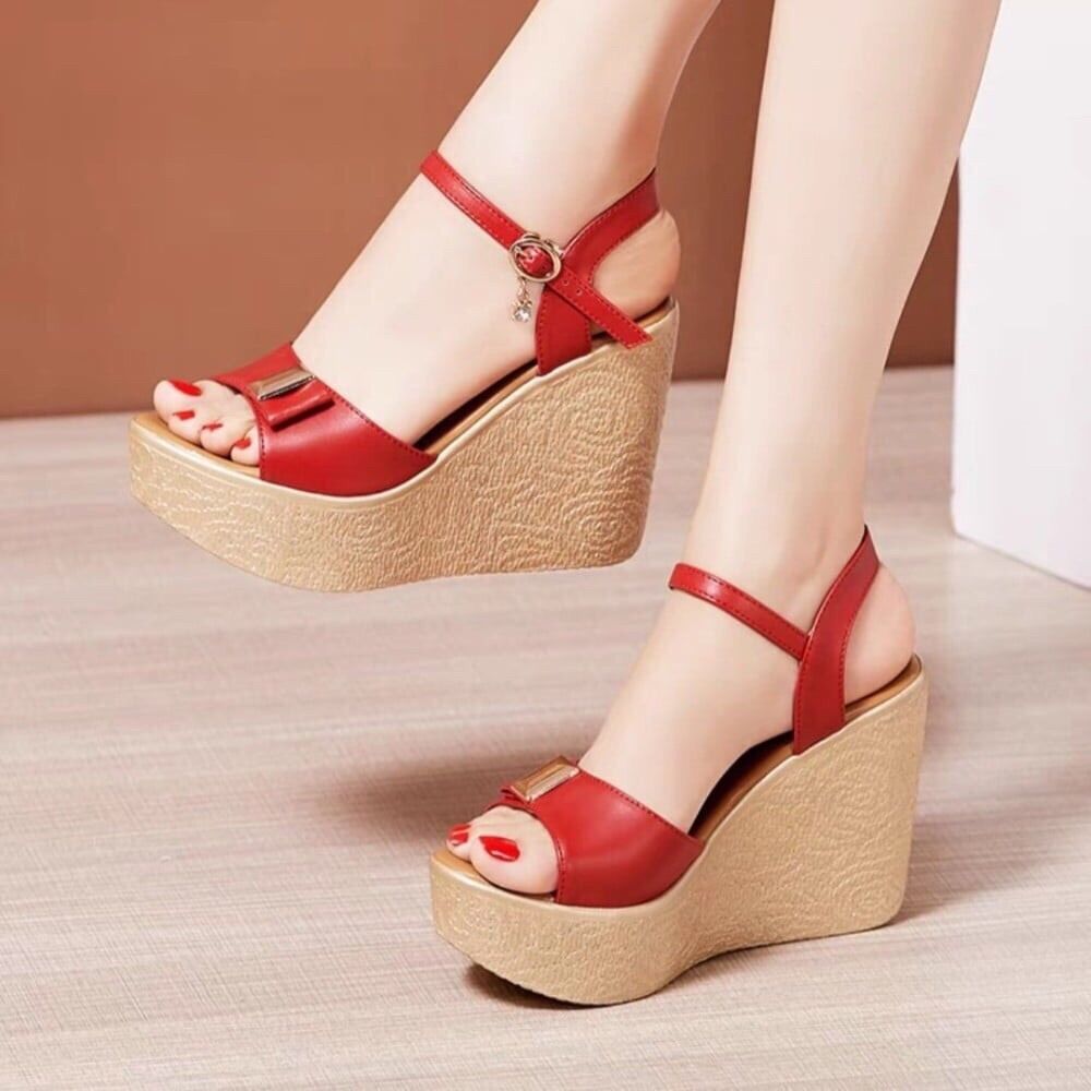 Giày sandan xuồng bản khóa 10f
