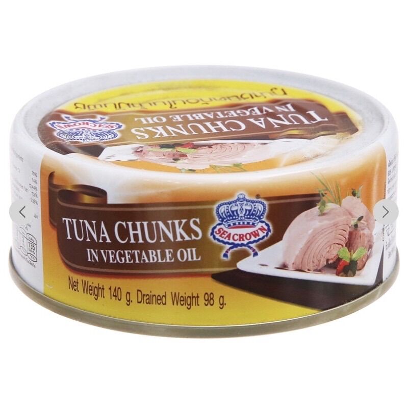 Cá ngừ ngâm dầu Sea Crown 98g