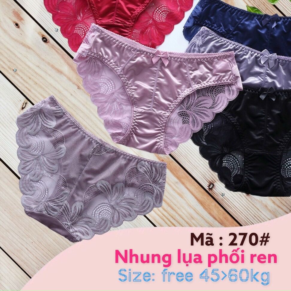 Combo 5 quần ren phối cao cấp