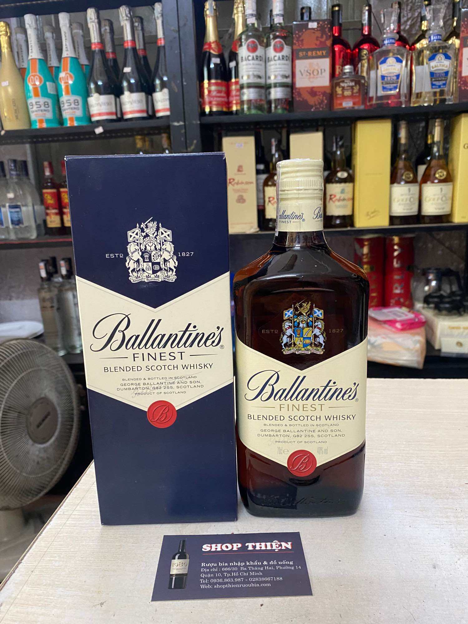 BALLANTINE'S FINEST Blend Scotch Whisky 40% 700ml