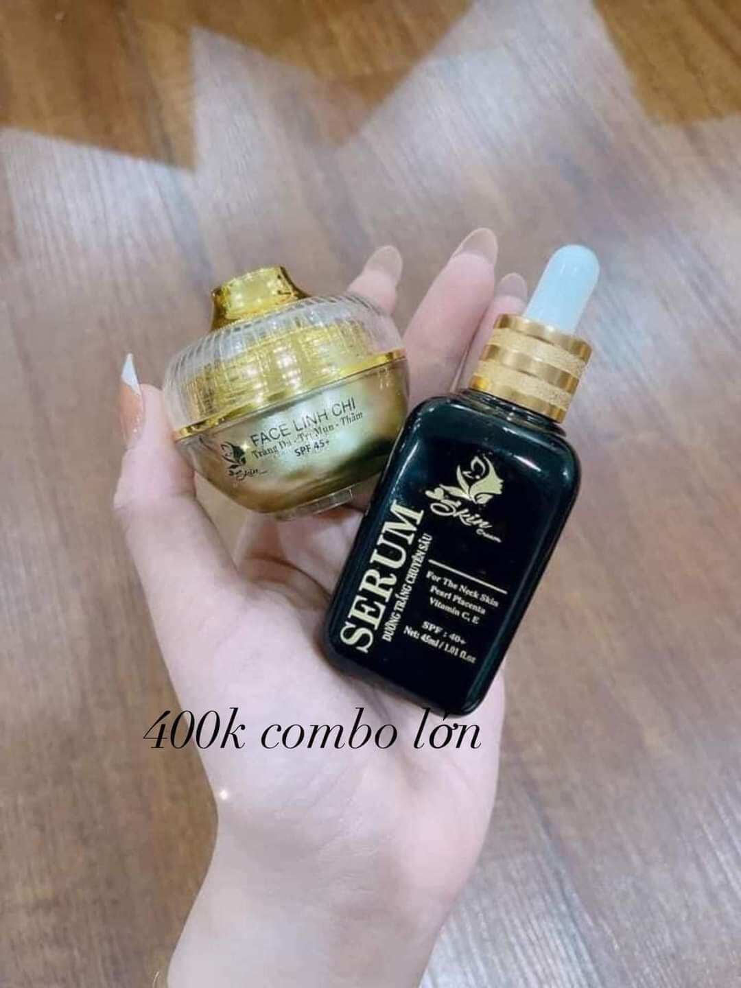 (Tg)Combo Face Serum Linh Chi (New Model 2026)