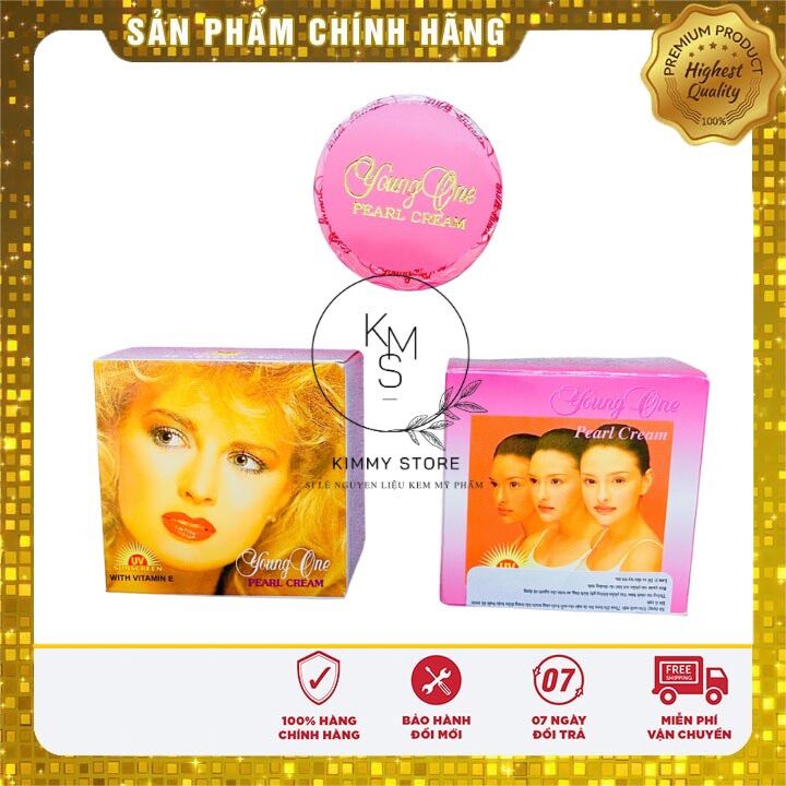 Kem trắng da Young One tóc xù lớn 15g chuẩn thái ( xù trung 15g )