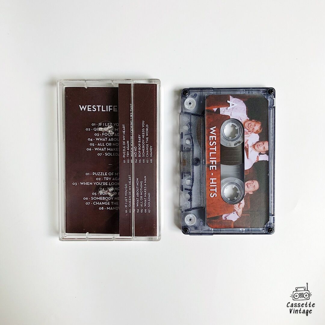 Băng cassette Westlife - Hits (Custom Cassette Tape)