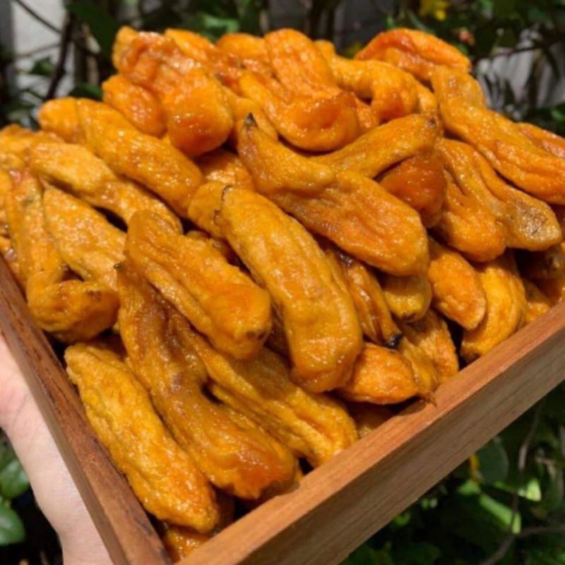 Chuối sứ sấy dẻo tự nhiên không đường loại 1
