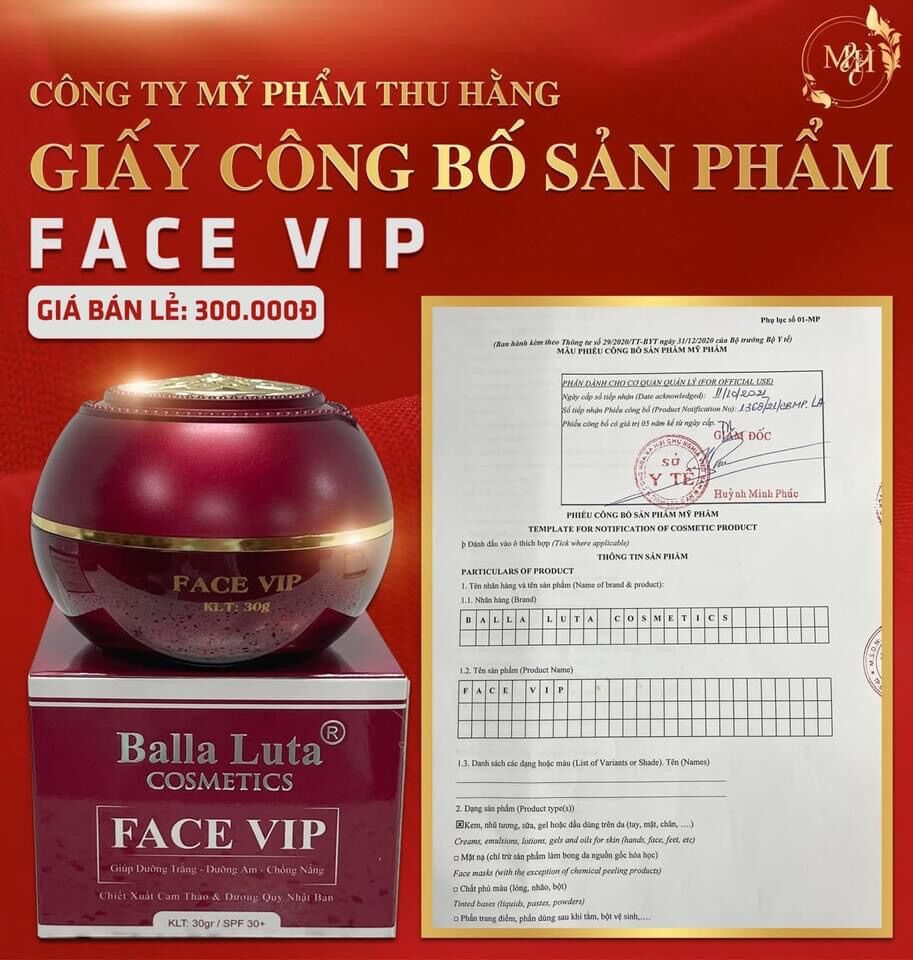 FACE VIP ĐỎ BALLA LUTA