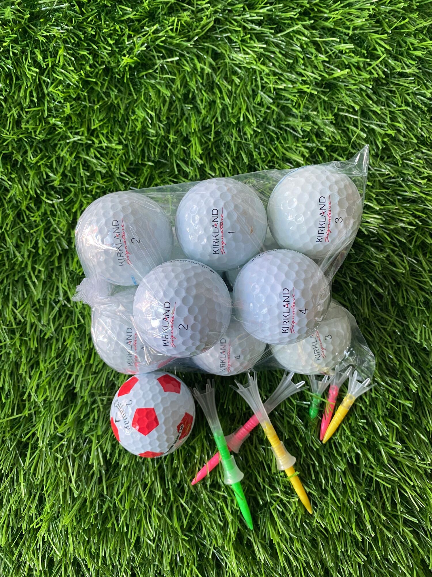 Bóng golf nhiều thương hiệu giá rẻ(combo 10 quả)