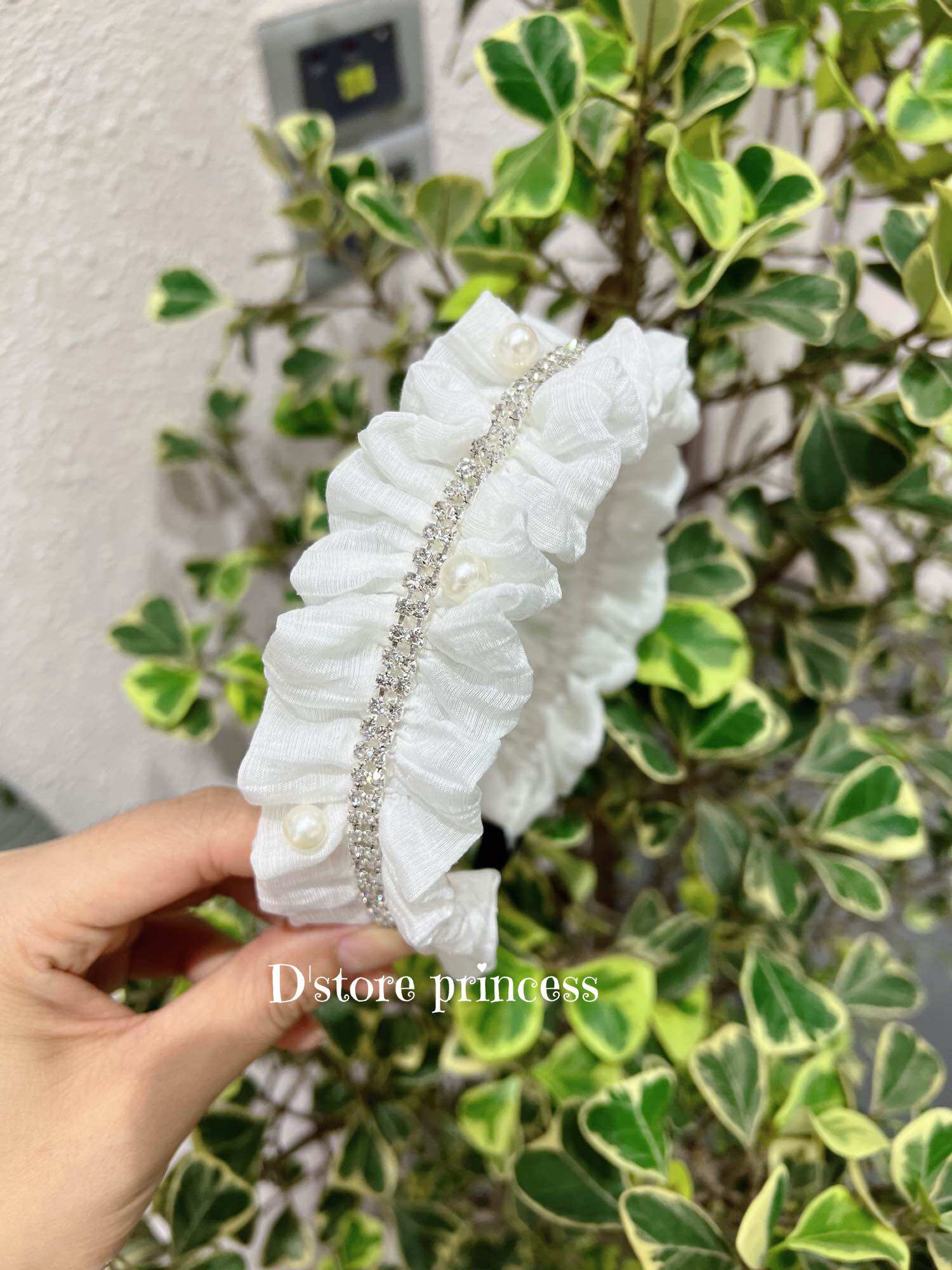 Bờm cho bé gái,bờm đính hạt và đá lấp lánh