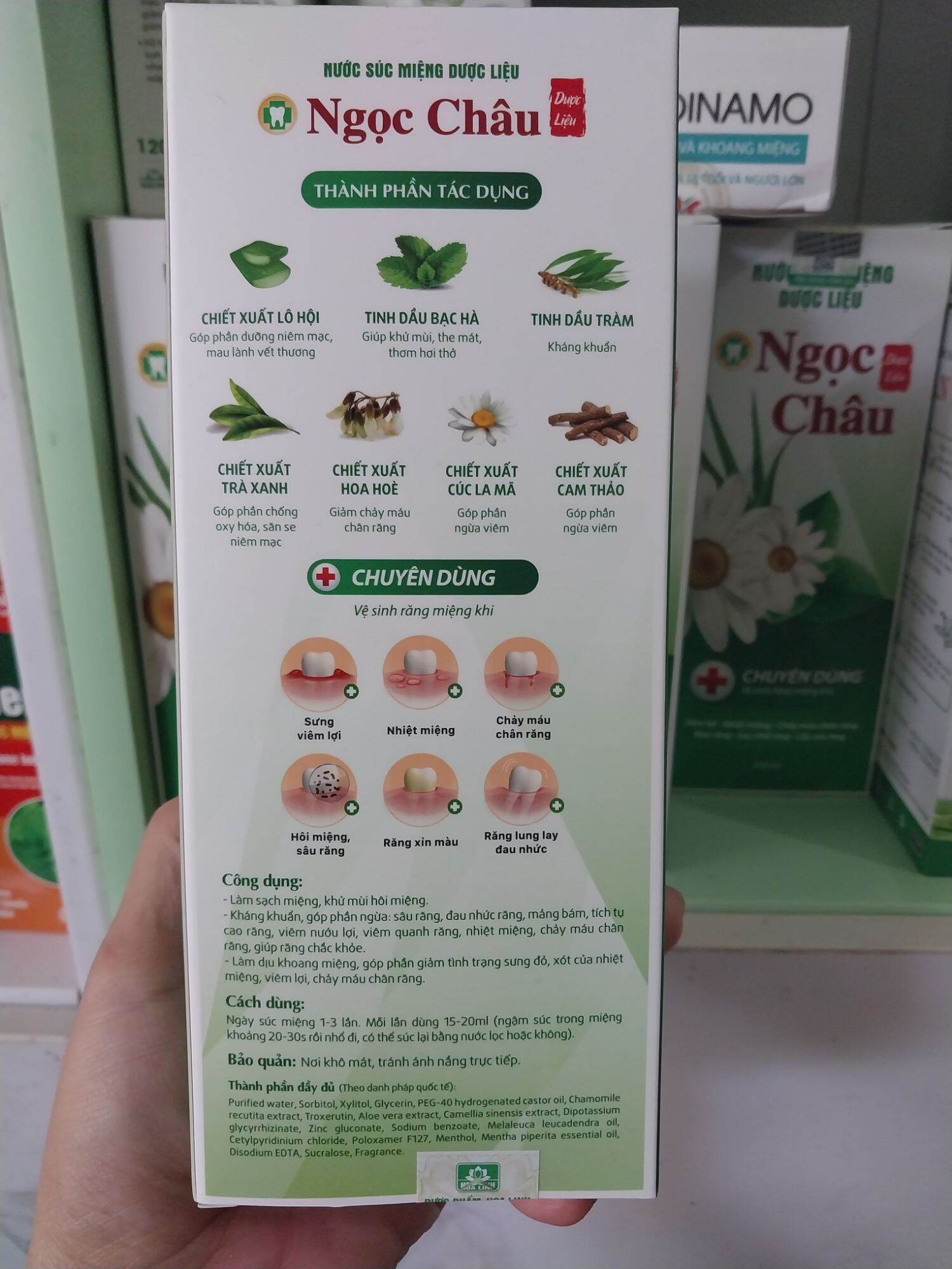 Nước xúc miệng Ngọc Châu