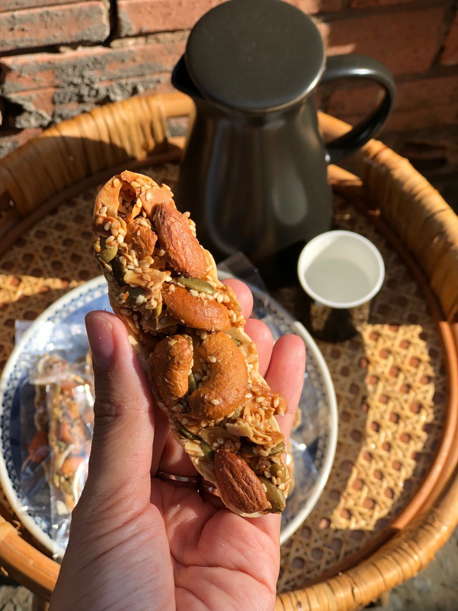 Bánh thuyền mix hạt dinh dưỡng - ăn kiêng - ăn vặt
