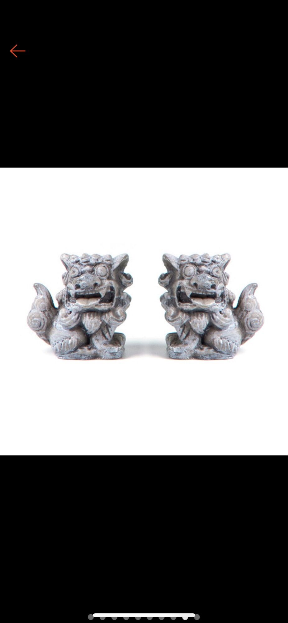 Sư tử 1 cặp - Trang trí tiểu cảnh, thuỷ sinh bán cạn, non bộ, bonsai, bể cá, trồng cây