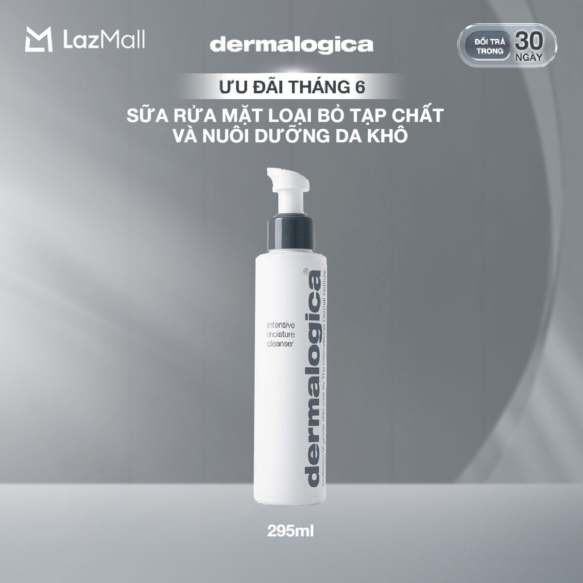 Sữa rửa mặt Dermalogica Intensive Moisture Cleanser 295ml