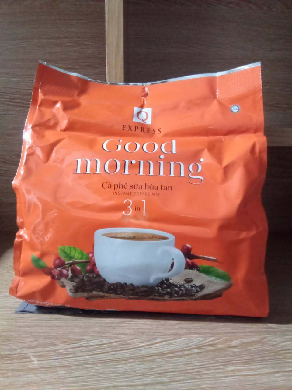 cafe hòa tan trần quang. 20g*24gr