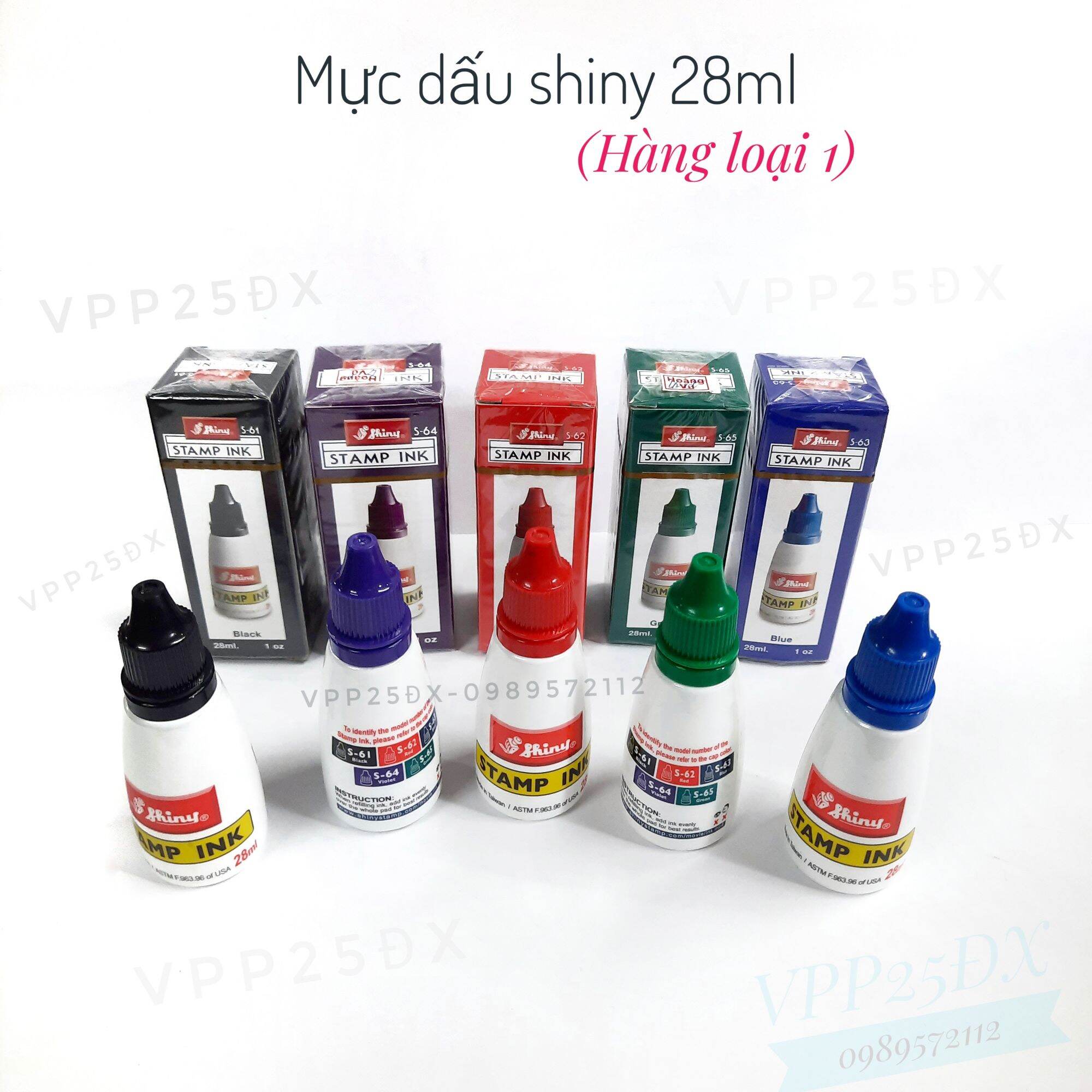 Mực dấu shiny 28ml (1 lọ).
