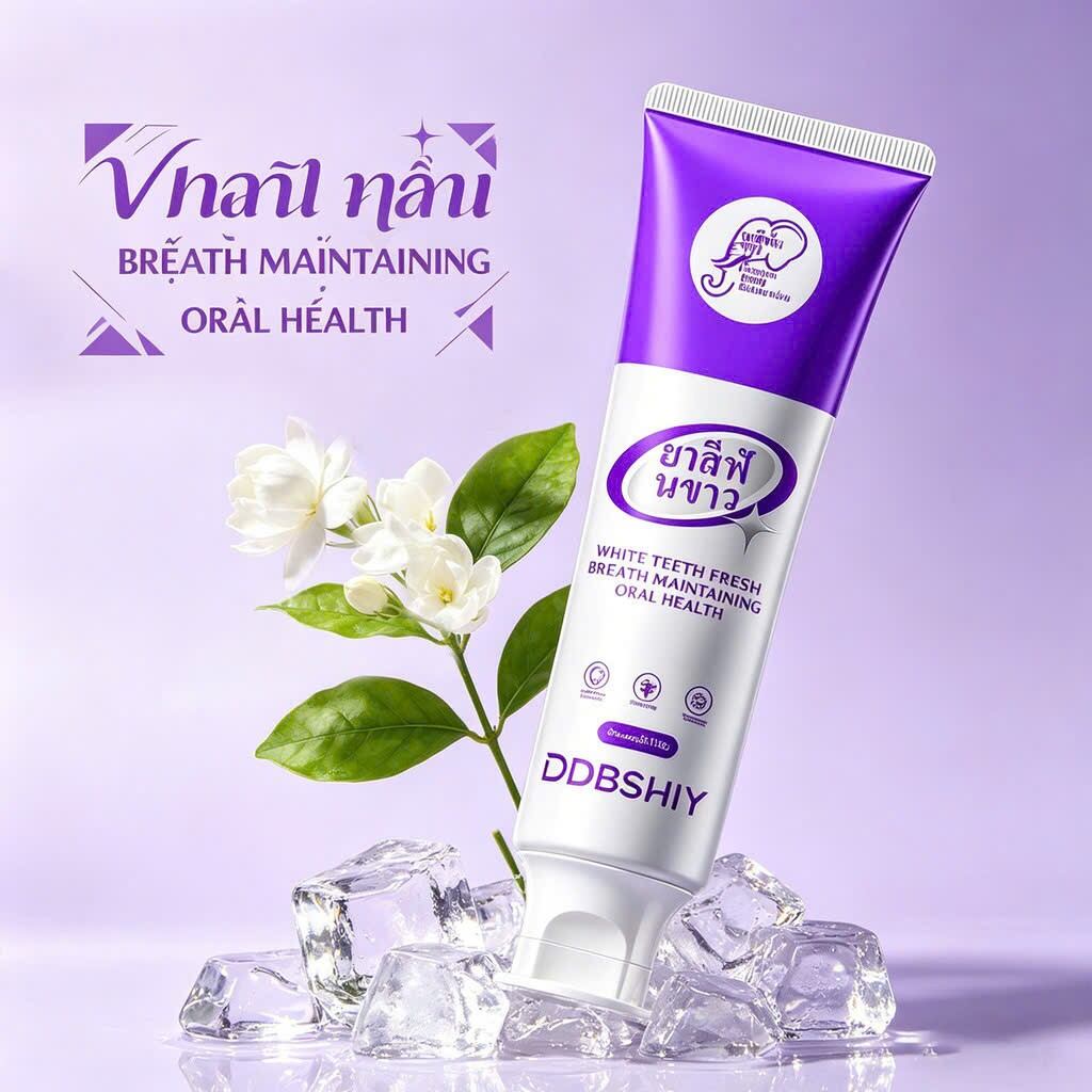 GIAO NHANH - Kem Đánh Răng - JASMEEN Làm Trắng Răng loại bỏ cao răng hôi miệng tẩy ố vàng -100g