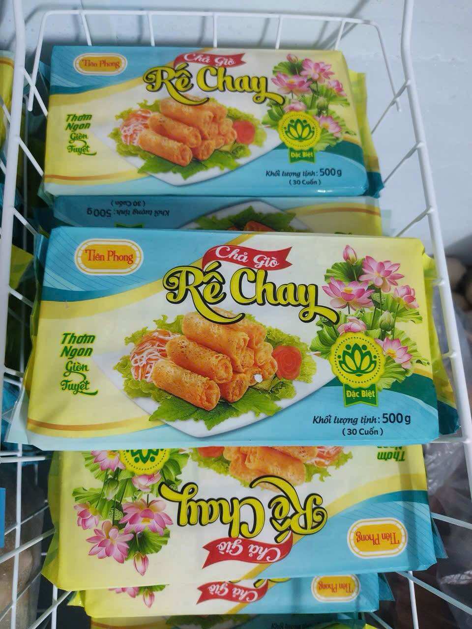Chả giò rế chay đặc biệt 500g/ hàng lạnh/ chỉ ship 2h khu vực tp hcm