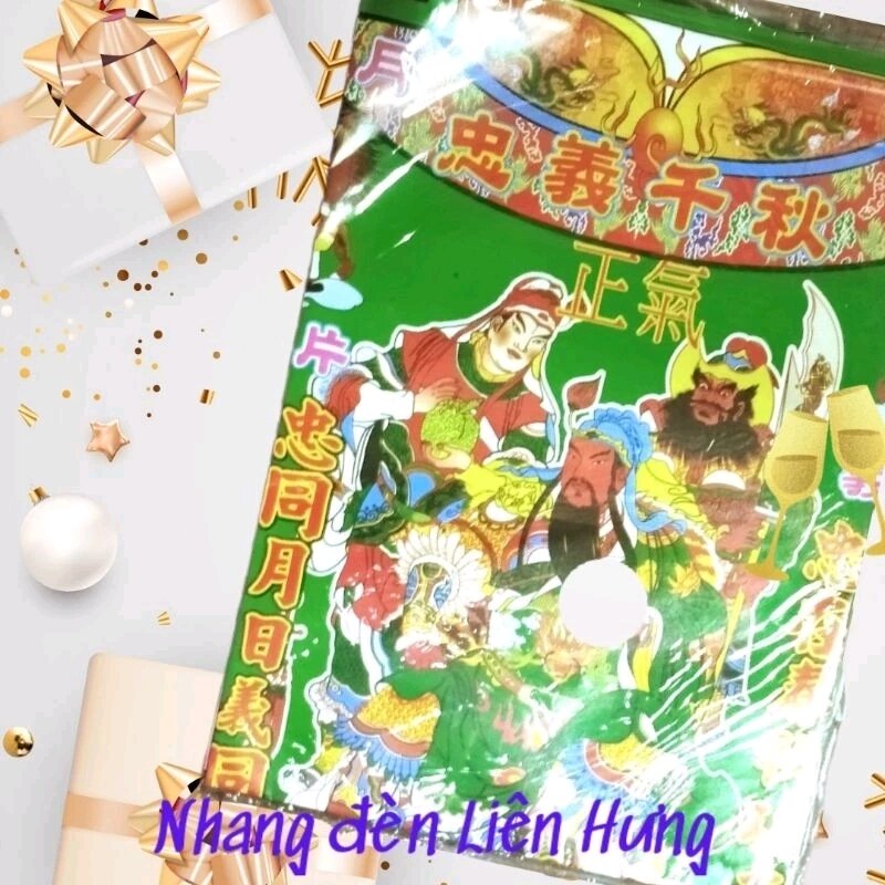 1 bộ giấy cúng Quan Thánh Đế Quân