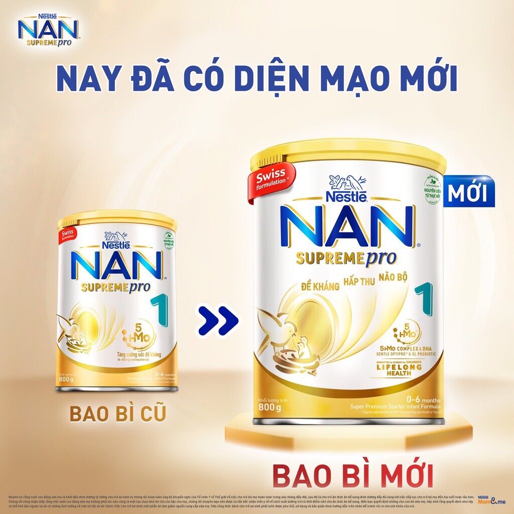 Sữa bột nestle nan supreme pro 1 - hộp 400g