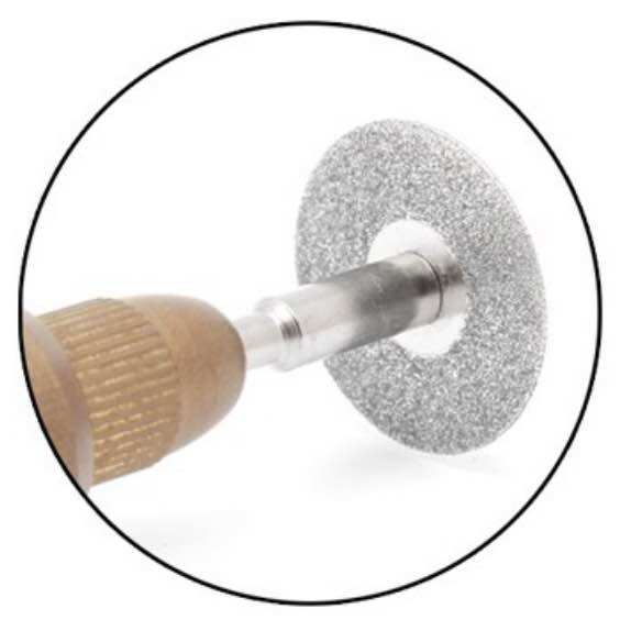 Trục kẹp đĩa lỗ vít 3mm cán 3mm