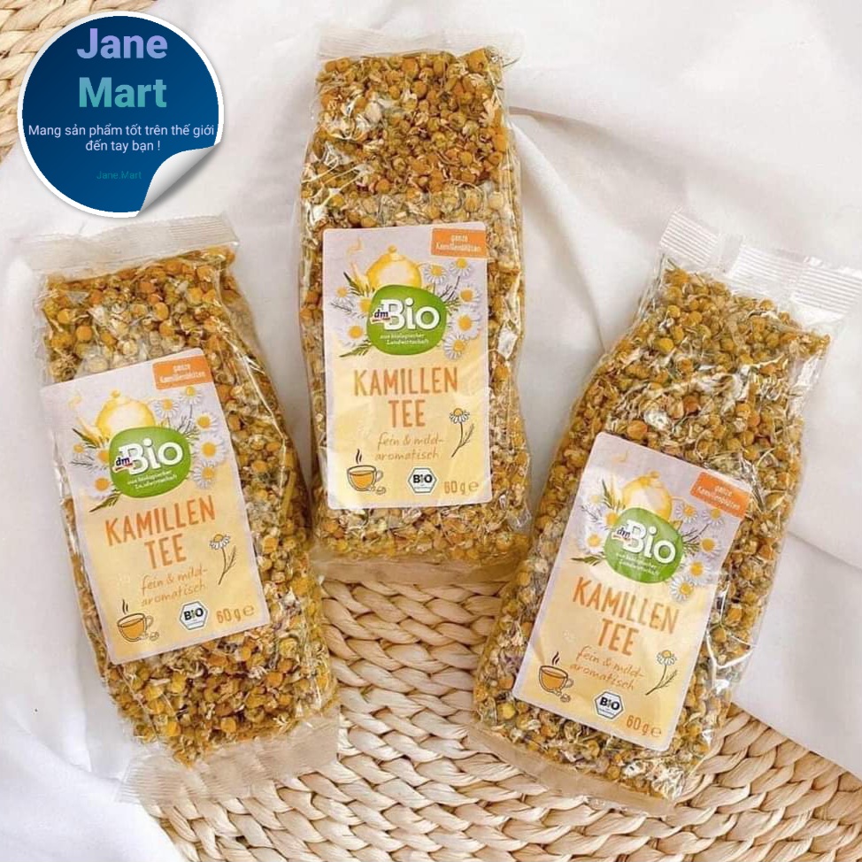 🇩🇪 trà hoa cúc hữu cơ nguyên bông dm bio 60gr