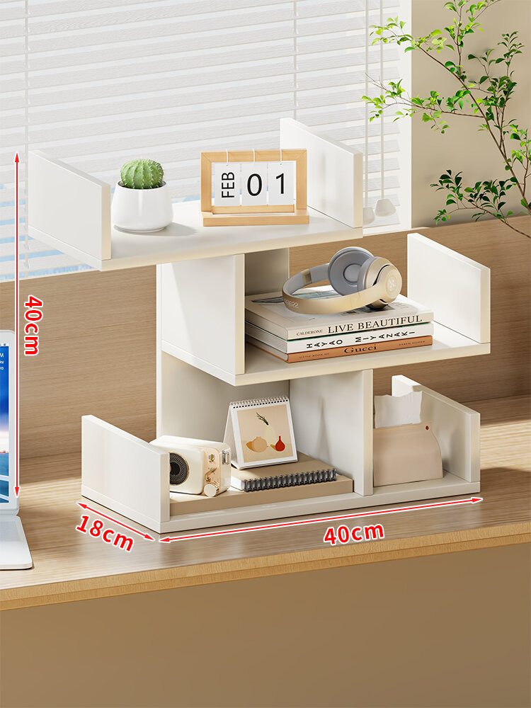 WUBUWEI | Giá Sách Để Bàn Đa Tầng