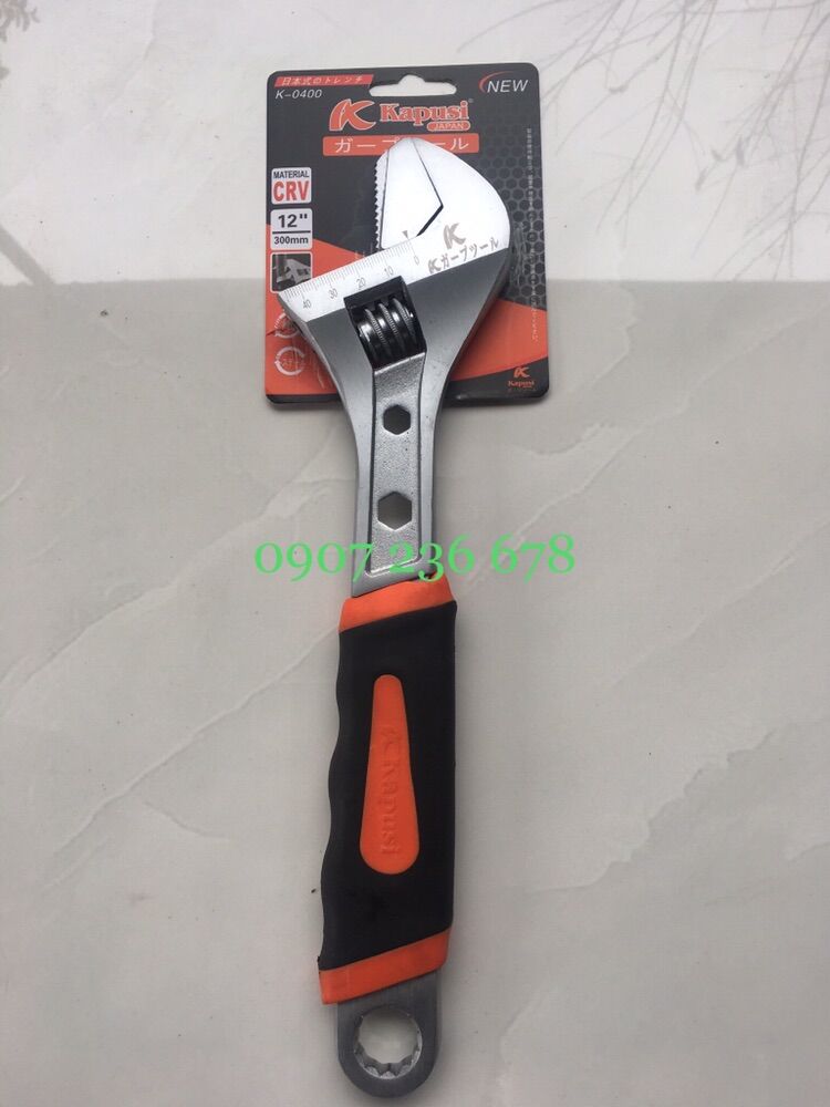 Mỏ lết đa năng cao cấp kapusi 8”, 10”, 12”