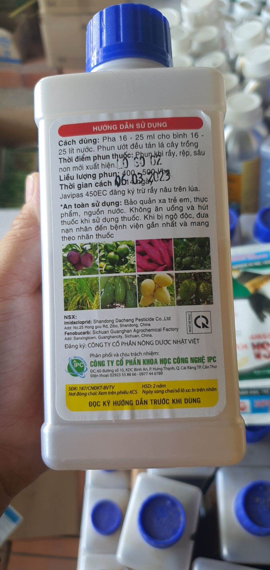 THUỐC TRỪ SÂU RẦY RỆP 450ML
