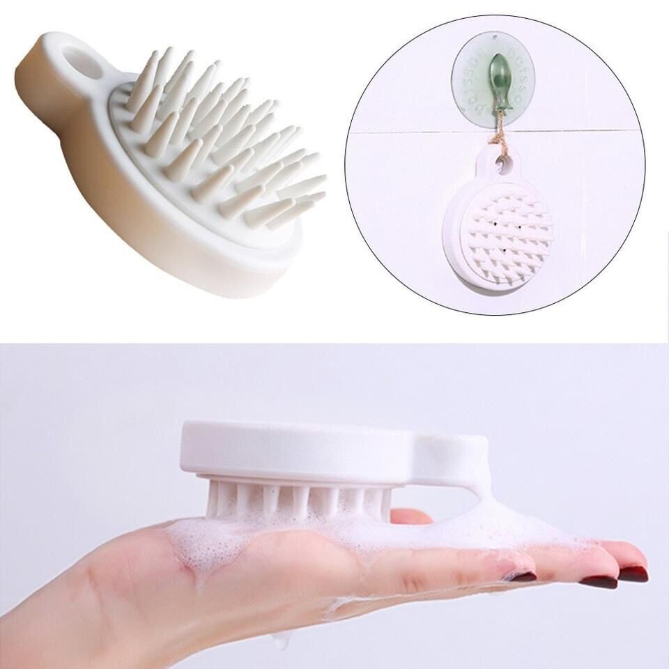 Lược gội đầu, massage da đầu