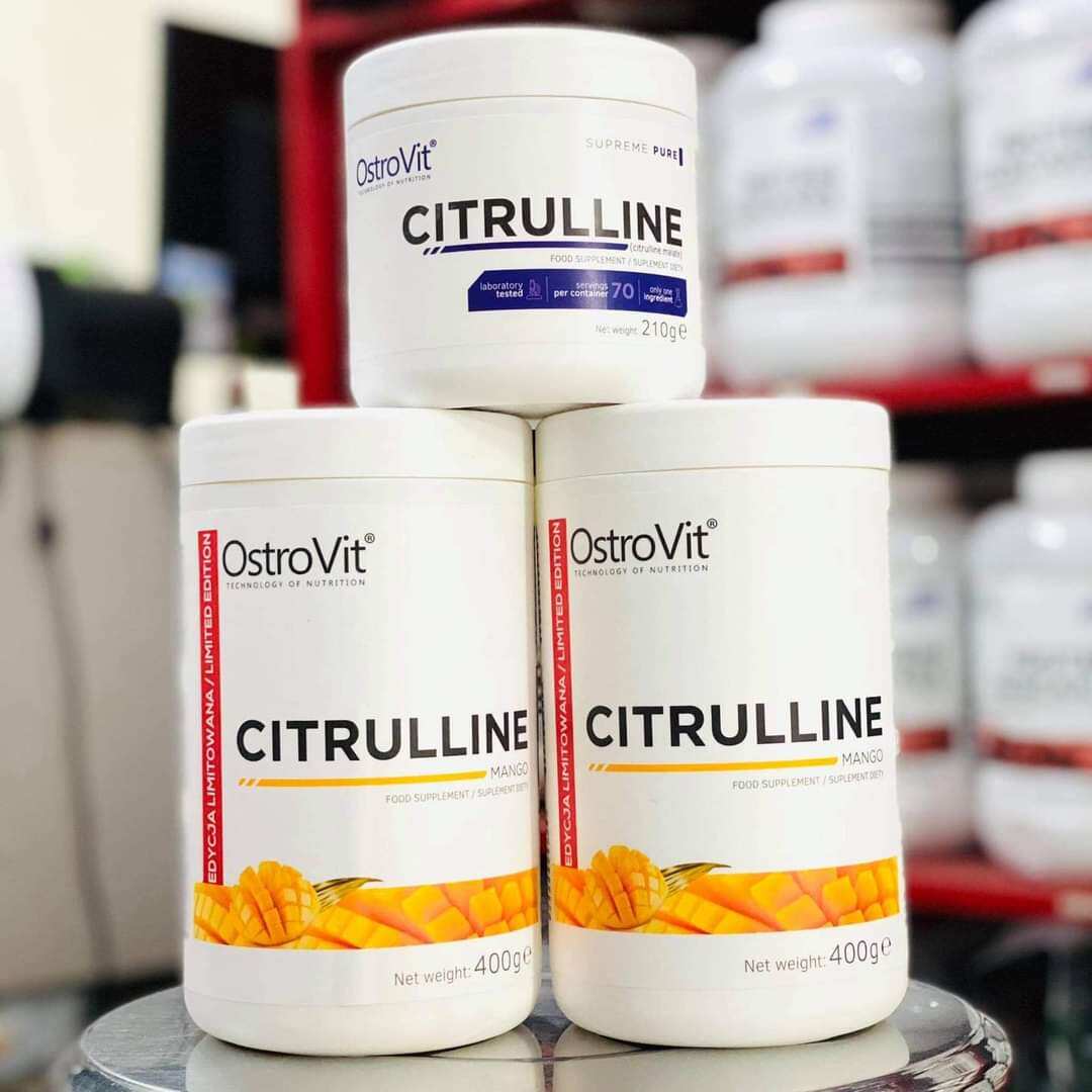 Ostrovit Citrulline Preworkout Pump Cơ Cực Đỉnh 70 Serving