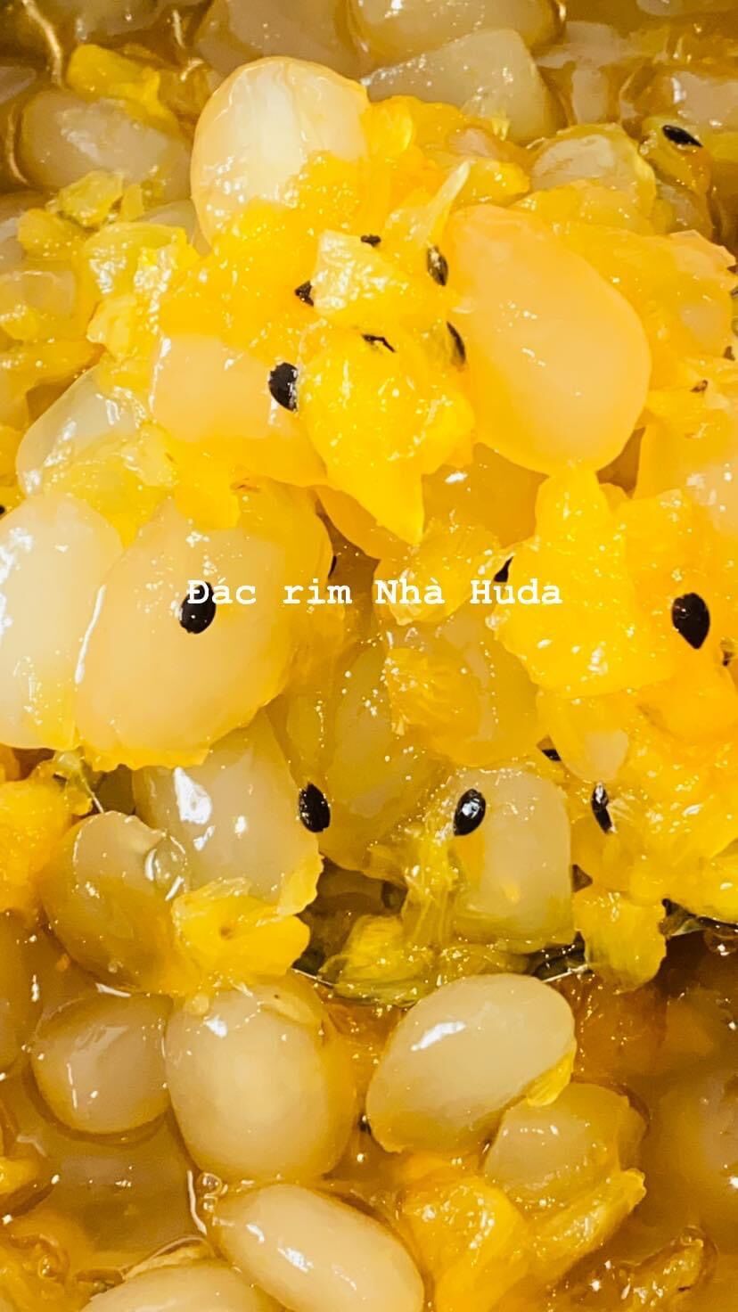 Hạt đác rim dứa thơm kèm chanh dây /hộp 1kg