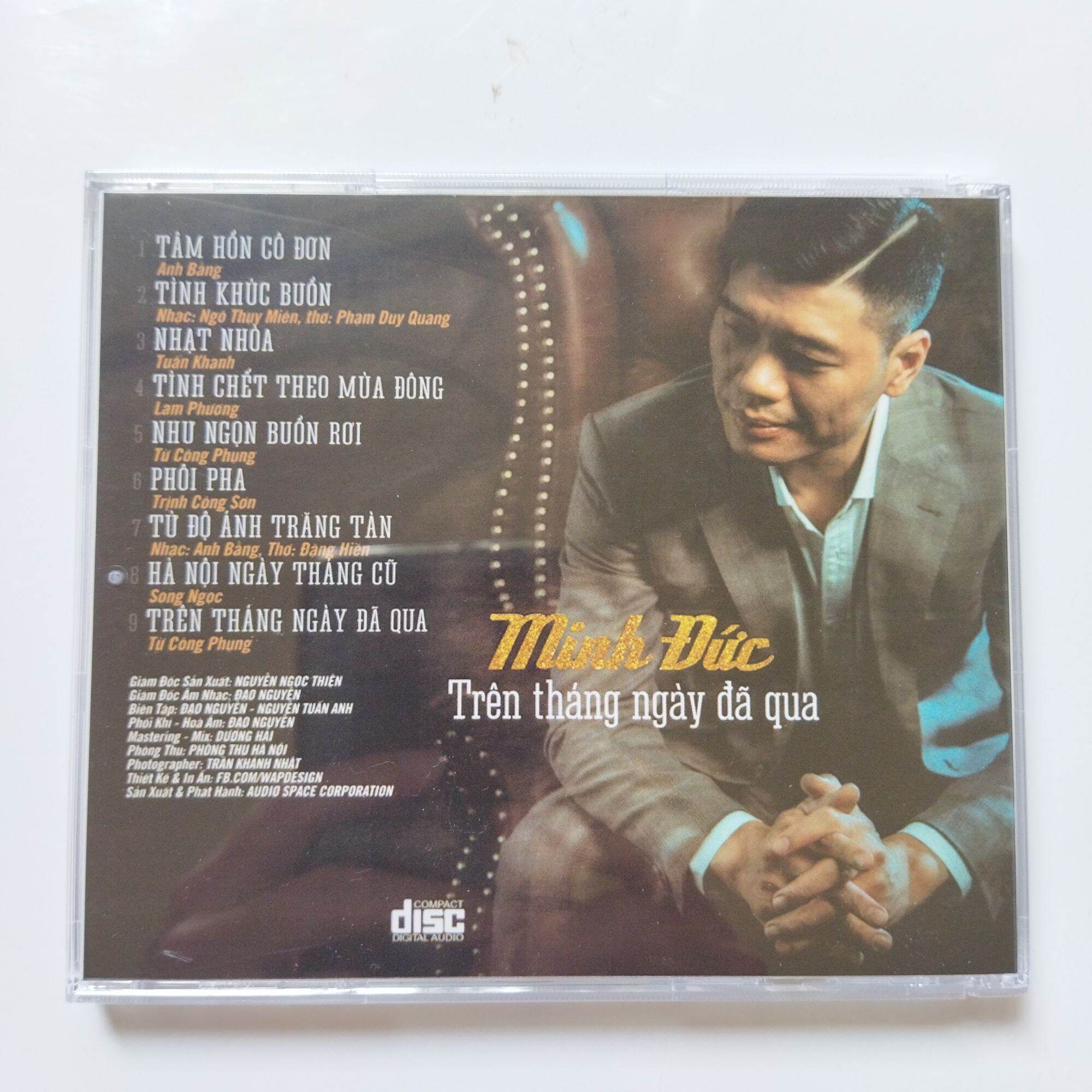 Đĩa cd Minh Đức trên tháng ngày đã qua phono