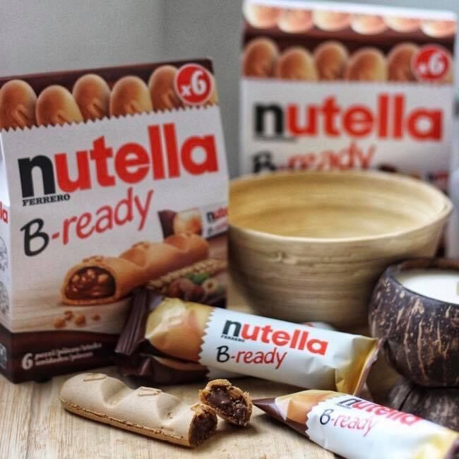 BÁNH NUTELLA B-READY HẠT PHỈ (HỘP 6 cái) 🍫