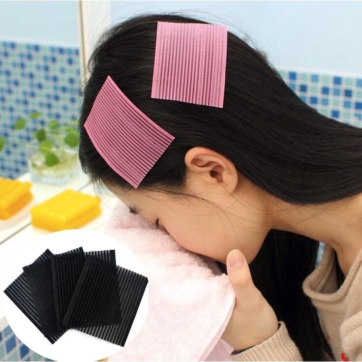 Miếng dán tóc cố định giúp trang điểm - set 2 miếng phụ kiện tóc