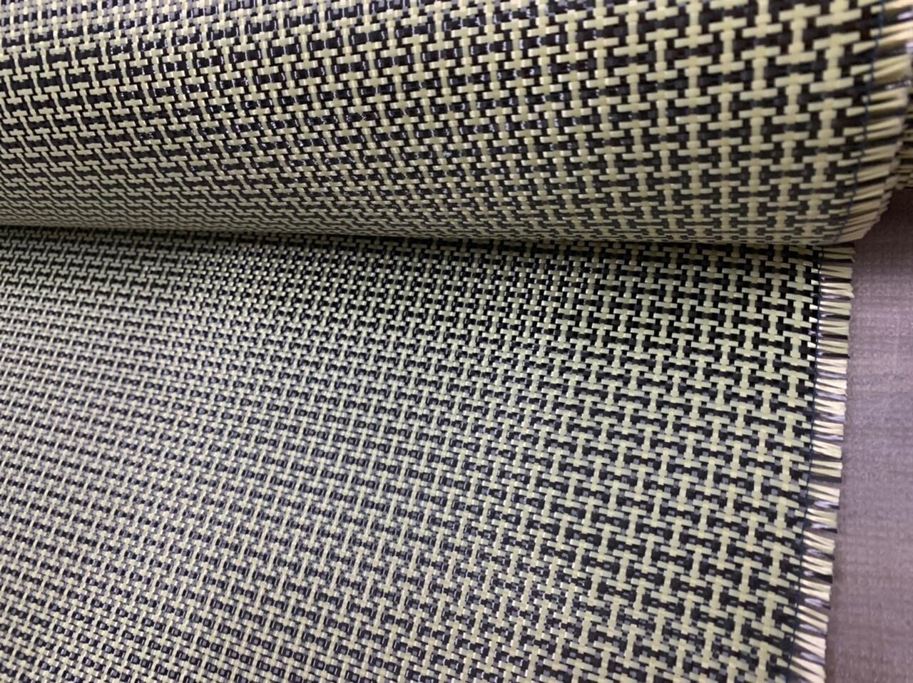 1 mét vuông Vải carbon hybird , rộng 1 mét
