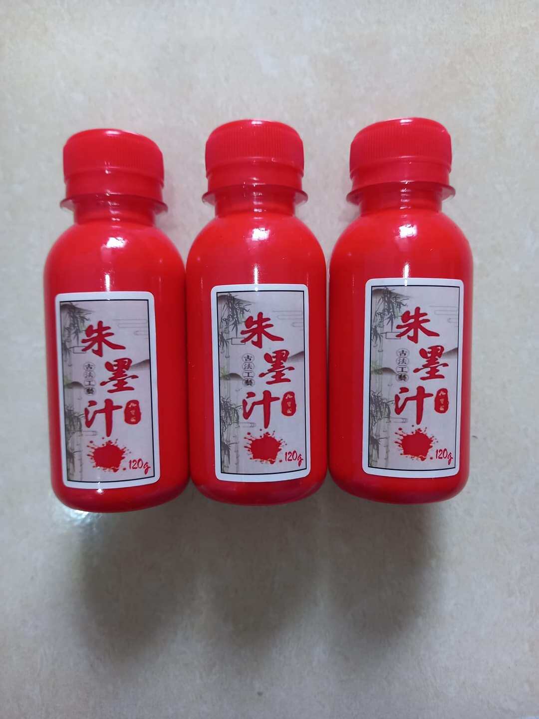 Mực đỏ chu sa 120g màu đỏ tươi