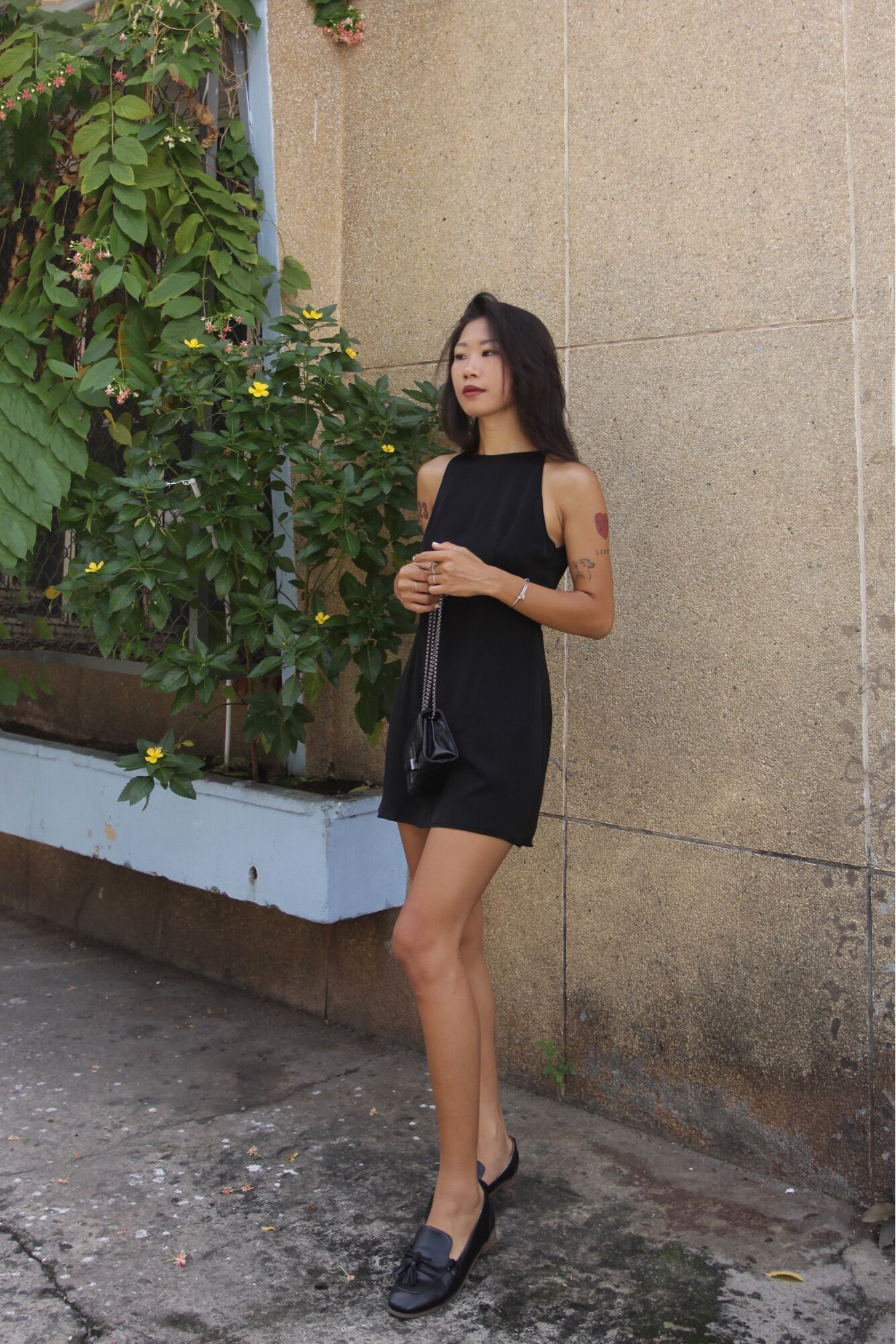 VÁY LỤA DÁNG NGẮN JAN DRESS | FLANH