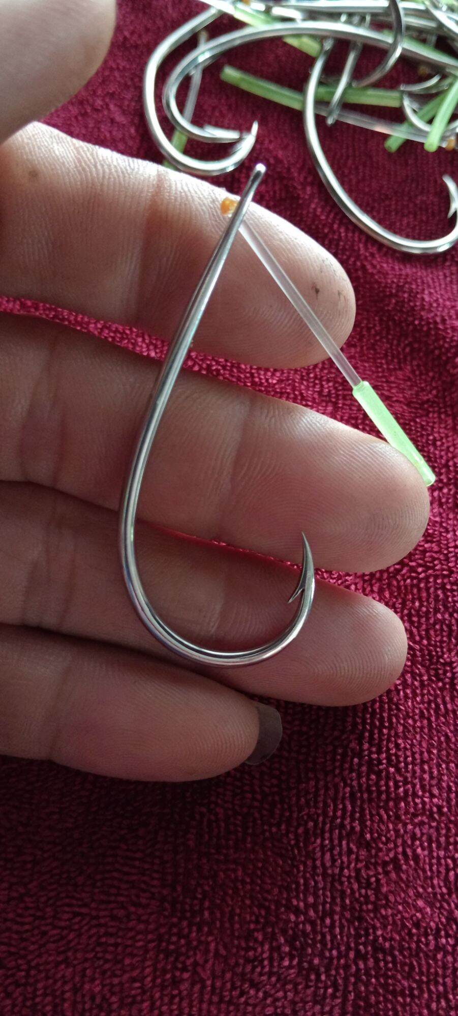 Lưỡi câu nhái thật vọng trứng rùa nòng cỏ đích liền thép 2ly4 dài 5.5cm
