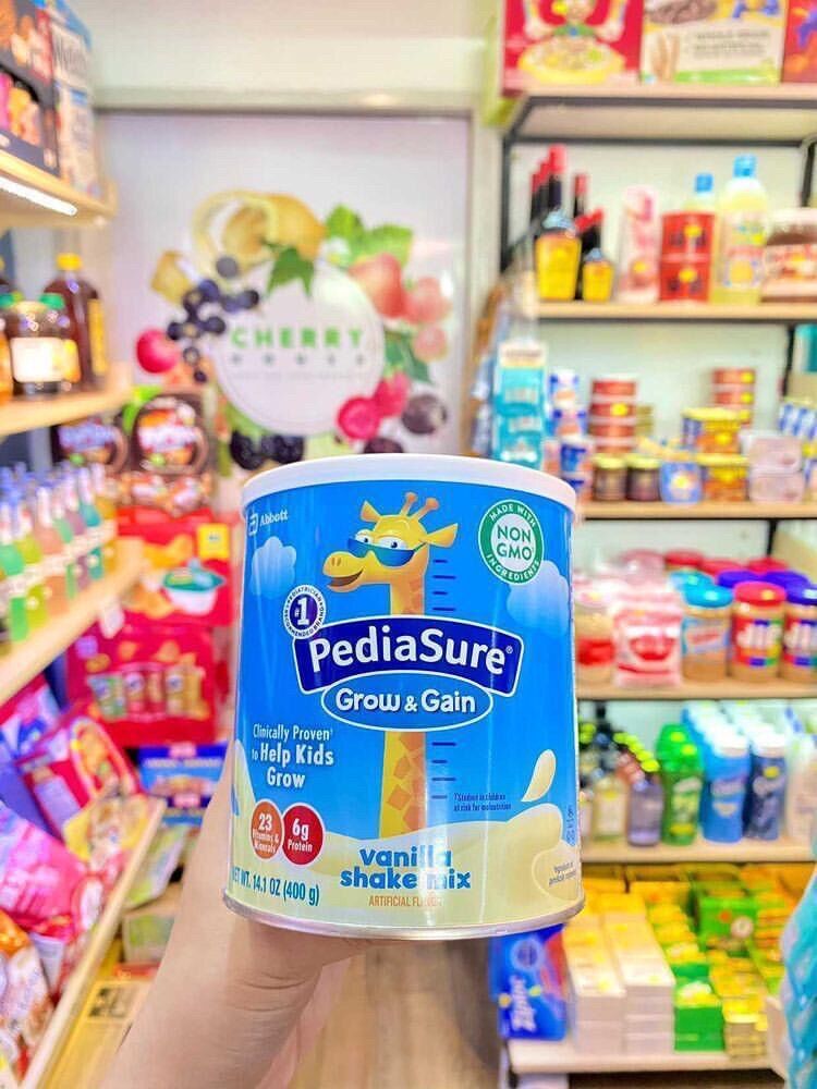 Sữa bột pediasure vị vani 400gr