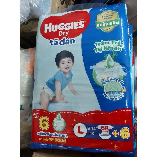 Tã dán huggies S88 M76 L68 XL62 XXL56