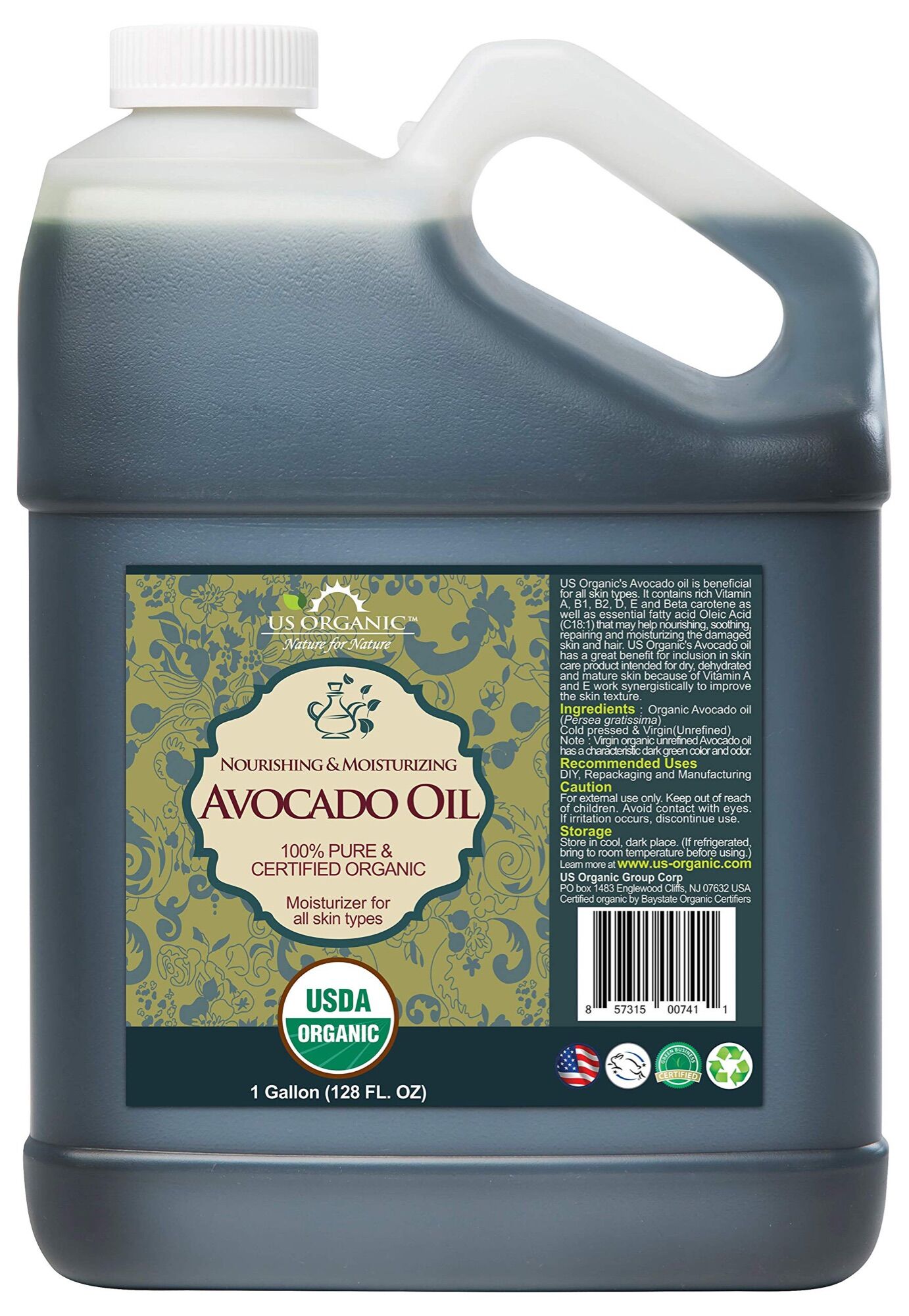 Dầu quả bơ avocado oil organic ép lạnh nguyên chất