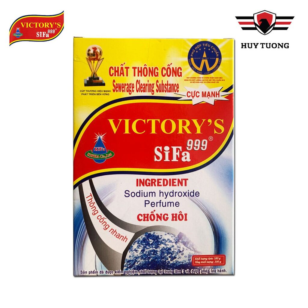 Bột Thông Cống Victory's SiFa 999, Chất thông cống.
