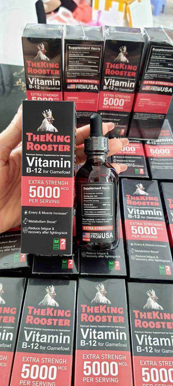 B12 5000 ( thuốc nuôi gà đá mau lên bo)