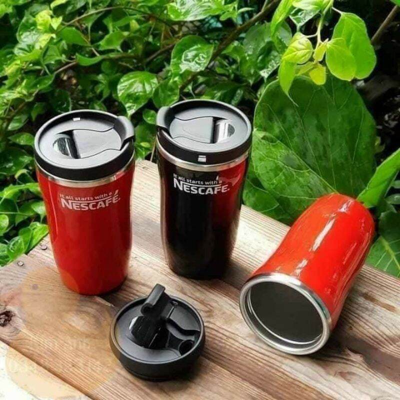 🌼🌸 Ly giữ nhiệt Nescafe 250 ml - Quà tặng của Nescafe 
- Kích thước: Đường kính 7cm x Cao 14.5cm
Chất liệu:nhựa PP, kim loại, cao su
Giá lẻ 60k/ 1 cái 
Ms0379
💘 Ưu điểm của sản phẩm:
+ Ly giữ nhiệt với dung tích 250ml vừa 1 ly cà phê đá thông thường. T