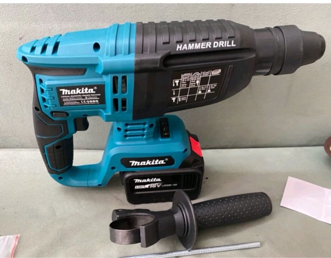 Thân Máy khoan Bê Tông Pin Chân Pin Makita không chổi than 18v 3 chức năng