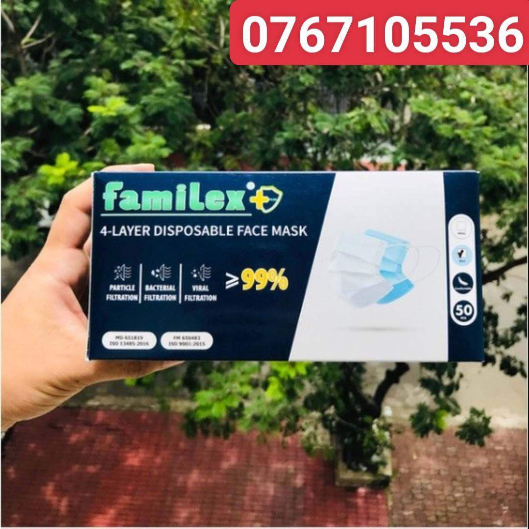 🪷🪷 KHẨU TRANG Y TẾ FAMILEX 4 LỚP chuẩn xuất khẩu Nhật Bản