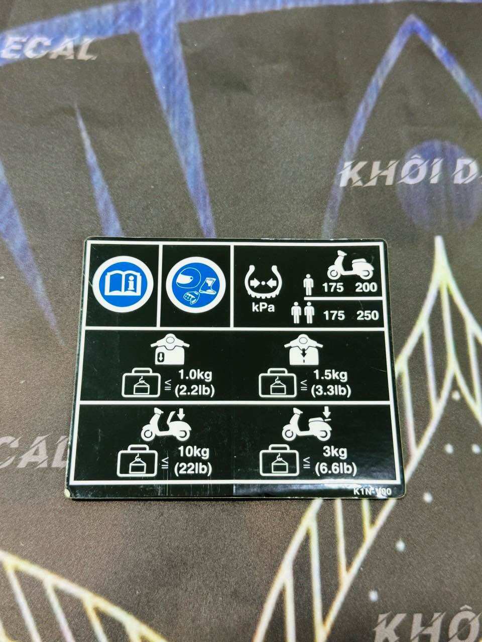 Tem thông số SH mode 2020-2023